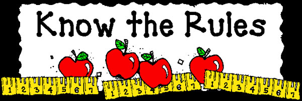 school rules clipart - photo #19